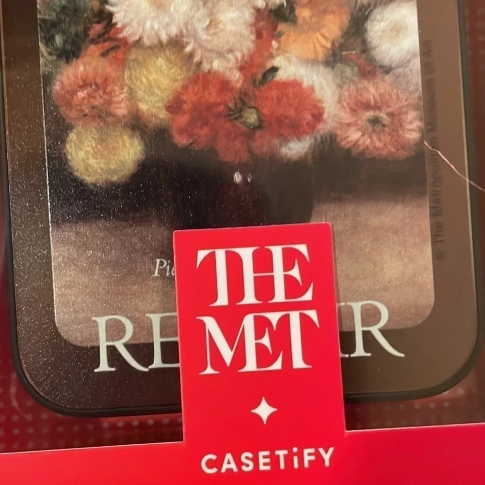 NWT Casetify THE MET Bouquet of Chrysanthemums iPhone XS Max Case